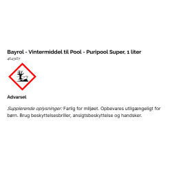 Bayrol - Vintermiddel til Pool 1 liter - Puripool Super