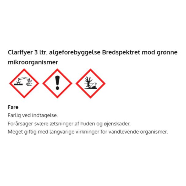 Bayrol - Clarifyer - Algicide mod alger - 3 L
