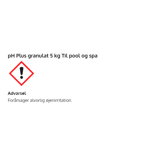 Bayrol - pH Plus 5 kg - Granulat