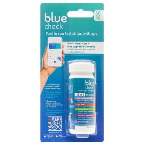 Blue Check 5-i-1 teststrips Klor via App
