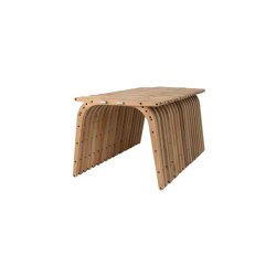 Boomerang Havebnk i Teak