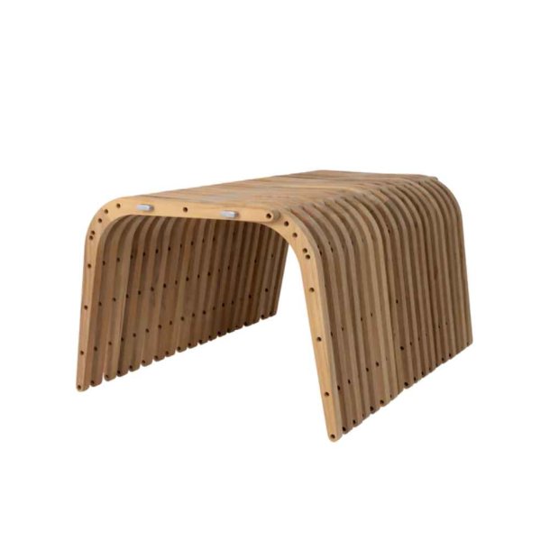 Boomerang Havebnk i Teak