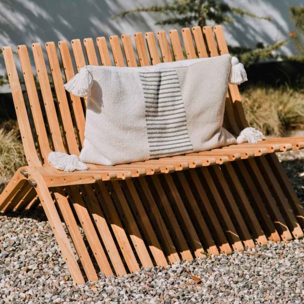 Boomerang Havebnk i Teak