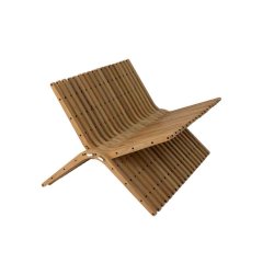 Boomerang Havebnk i Teak