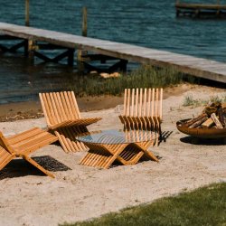 Boomerang Lounge Havestol Teak