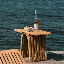 Kopi af Boomerang Havebnk i Teak