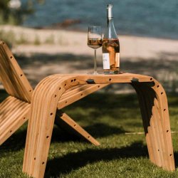 Kopi af Boomerang Havebnk i Teak