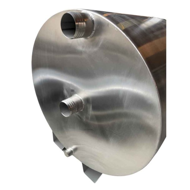 Brndeovn til Vildmarksbad Udvendig inkl. skorsten