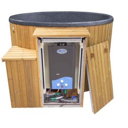 Citytub Vildmarksbad Arctic Gasovn Isoleret Black marple