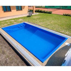 Coral Fenix Glasfiber pool Pakke 6,0 x 3,0 x 1,2 m