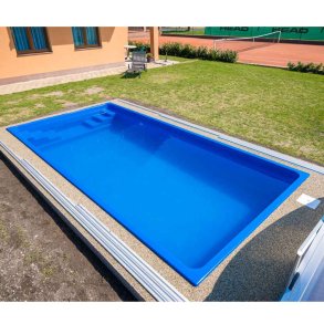 Coral Fenix Glasfiber pool Pakke 6,0 x 3,0 x 1,2 m