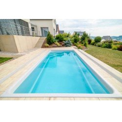 Coral Lyra Glasfiber Pool Pakke 6,18 x 3,14 x 1,4 m