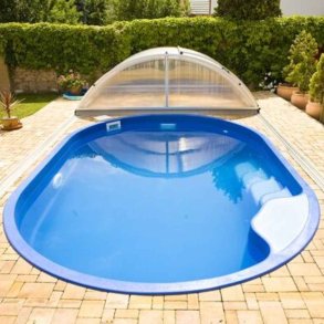 Coral Olymp Oval Glasfiber Pool Pakke 4,5 x 3 x 1,2 m