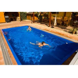 Coral Pegas S Glasfiber Pool Pakke 6,1 x 3,1 x 1,4 m