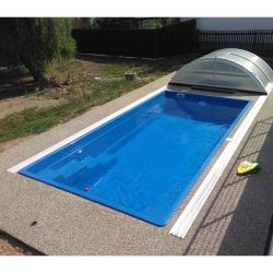 Coral Perseus Glasfiber Pool Pakke 6,0 x 3,2 x 1,4 m