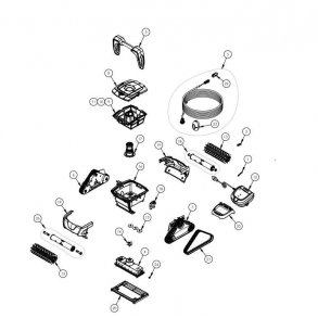 Larvefdder til CyclonX poolrobot