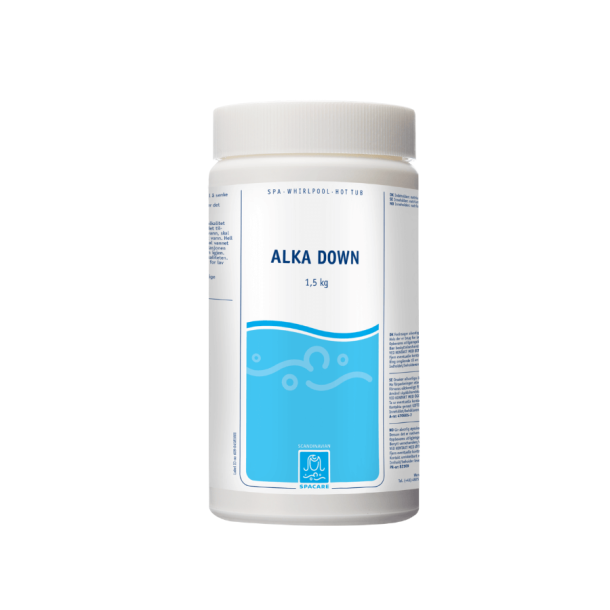 Spacare - Alka Down - Sænker Alkalitet - 1,5 kg