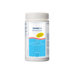 Spacare Sunwac 9  - Klor Tablet 5 g - Hurtig - 180 stk
