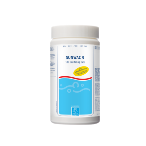 Spacare Sunwac 9  - Klor Tablet 5 g - Hurtig - 180 stk