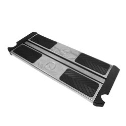 Dobbelt trin til stiger 43mm AISI 316