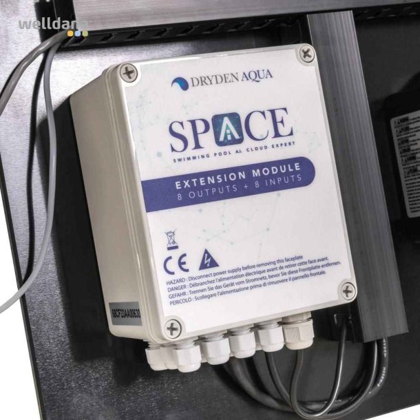 Dryden Aqua Space Saltklorinator Kemi og poolstyring 45