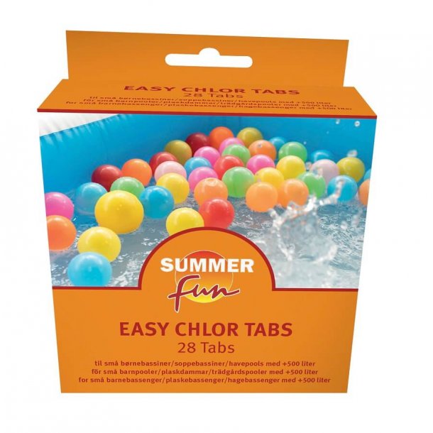 Summer Fun Easy Chlor Tabs 4 g - 28 tabs