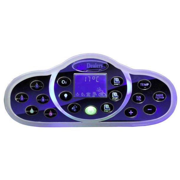 Elektronisk kontrolpanel 0007B (Ver. 1218)