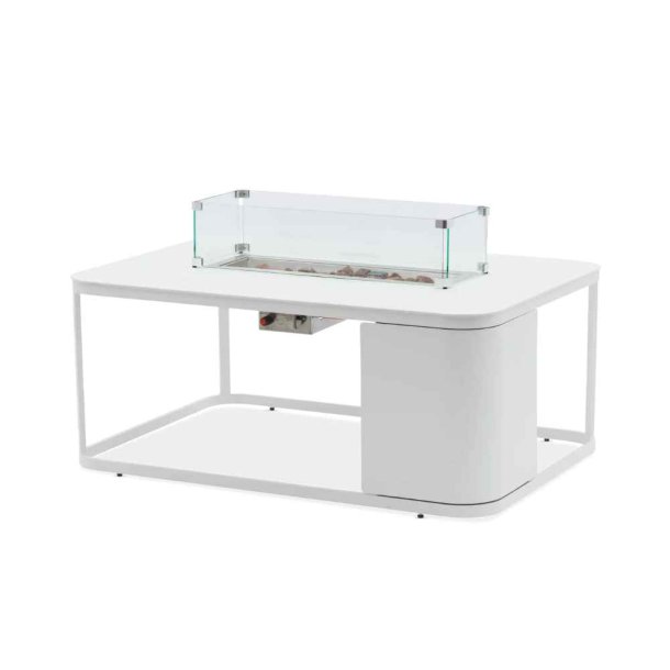 Stay FOGO Ildbord Rektangulr Hvidt Gas