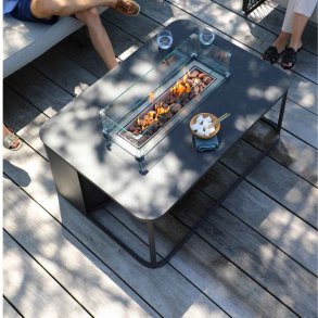 Stay FOGO Ildbord Rektangulr Koksgr