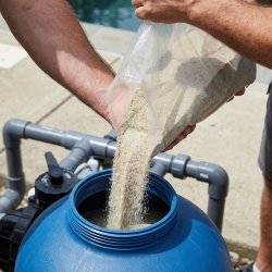 Filtersand til sandfilterpumpe 0,71-1,25 mm nr. 2 - mellem