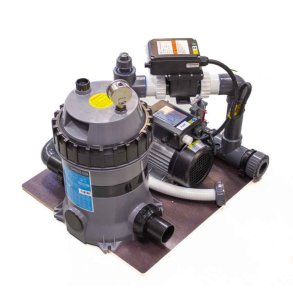 Filtersystem og elvarmer til Vildmarksbad Emaux