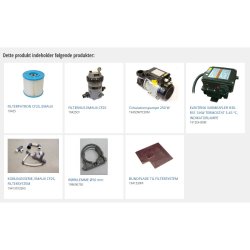 Filtersystem og elvarmer til Vildmarksbad Emaux