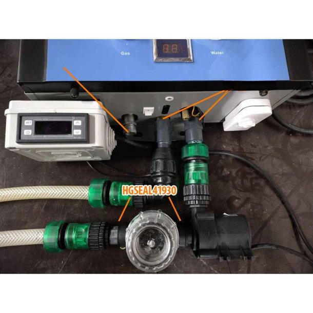 Fladpakning 4 x 19/30 PVC til HGUNION