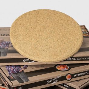 Fredstone Pizza og Bagesten Rund 33 x 16 mm