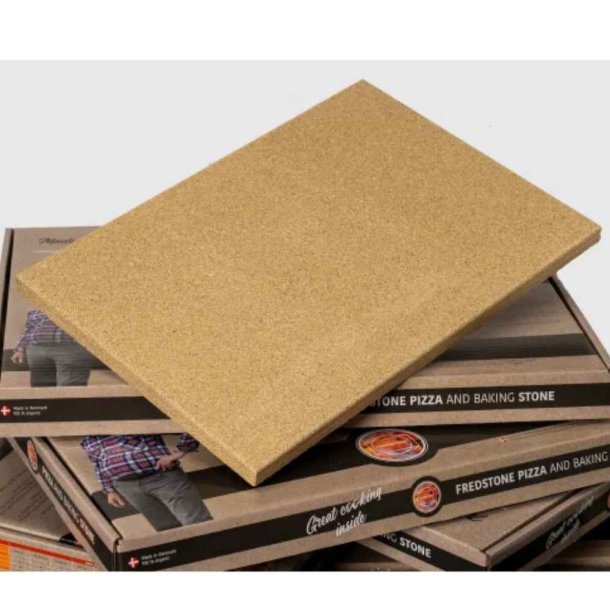 Fredstone pizza og bagesten firkantet  44,5 x 30,5 x 2,0 cm