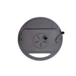 Front med lge til Vilpra brndeovn