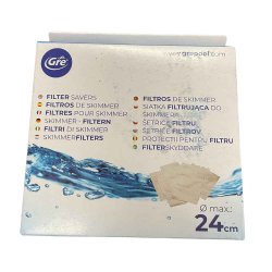 Gre Filterpose til skimmerkurv - 10 stk i en pakke