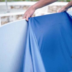 Gre Liner Oval Bl 0,4 mm - 915 x 470 x 120 cm