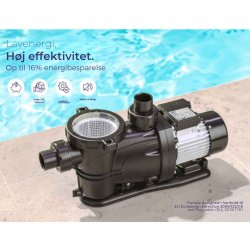 Gre Premium Pool Pumpe 0,75 HK til nedgravet Pool