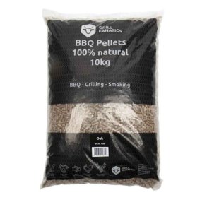 Grill Fanatics BBQ Pellets 10kg - 100% Naturlig Eg