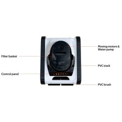 Gullberg &amp; Jansson Lautus 6 Poolrobot Kabelfri - Bund og vg - Wifi