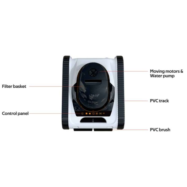 Gullberg &amp; Jansson Lautus 6 Poolrobot Kabelfri - Bund og vg - Wifi