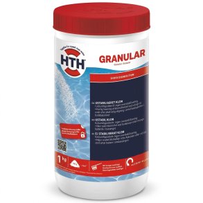 Hth - Klor Granulat til Pool - uden Cyanursyre -1 kg