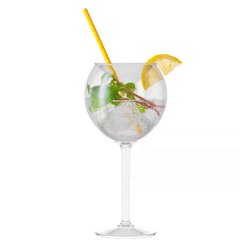 HappyGlass Gin Tonic Glas Plastik  Miss Liza 2 stk
