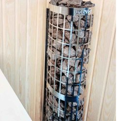 Harvia - Cilindro 9 kw Saunaovn - elektrisk med timer og termostat