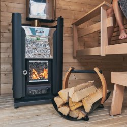 Harvia L28 Beskyttelsesskjold fuld st�rrelse sort