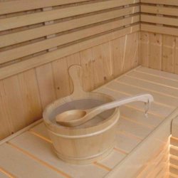 Harvia Sauna Spand 4 l - Grantr&aelig; med plastindsats