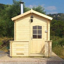 Harvia Sauna hytte med elovn - Kuikka