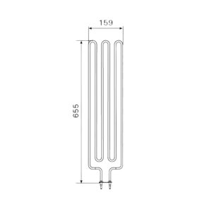 Harvia Varmeelement 3000 W til Sauna Elovn