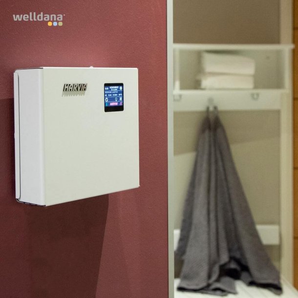 Harvia Styring Med touchpanel og uge ur - Max 17 kw